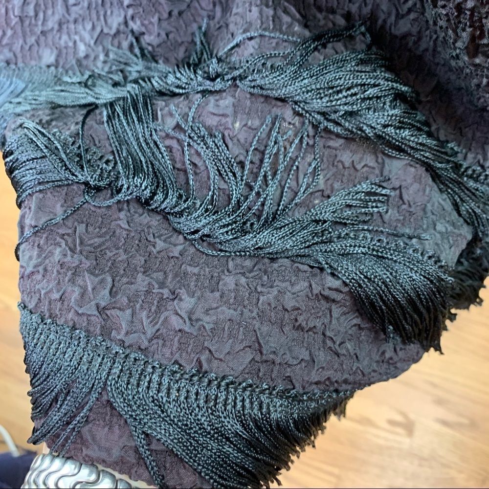 Handmade Vintage Black Cocktail Dress - Picture 6 of 16